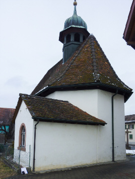 Christkath. Kapelle Walbach Vorher hinten